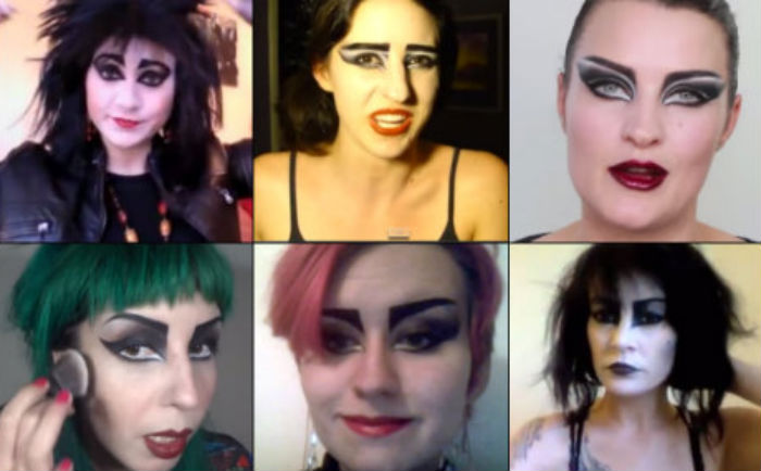 More Siouxsie Sioux makeup tutorials than you can shake a lipstick at