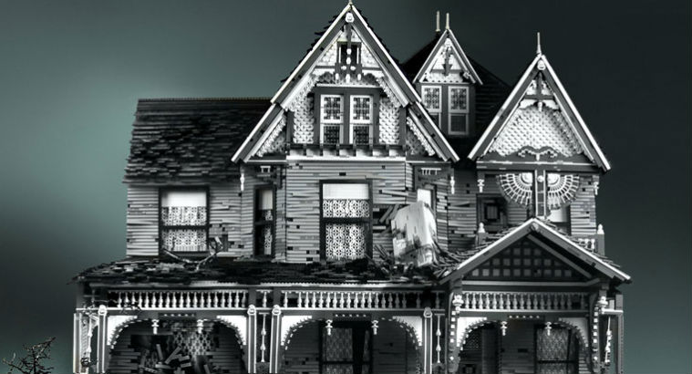 Marvel at these abandoned houses and cakes made of LEGO