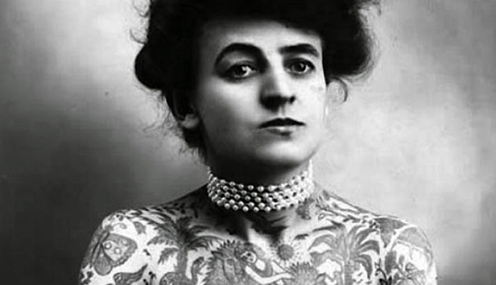 Inked ladies: Vintage photos of women with full body tattoos