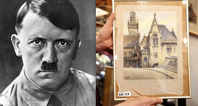Painting by Adolf Hitler expected to fetch over $60,000 at auction