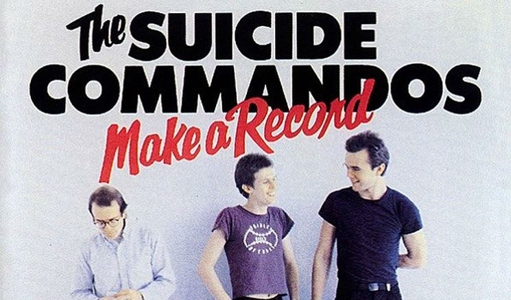 The Suicide Commandos make a music video in front of their own burning house, 1977