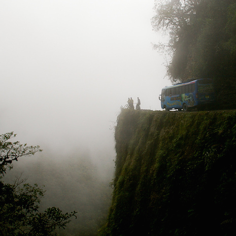 the Death Road in Bolivia