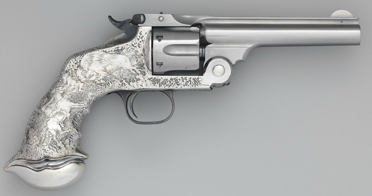 Firearms are a girl’s best friend: Handguns beautifully embellished by Tiffany’s