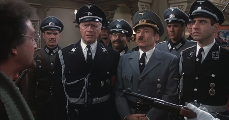 Hitler’s home movies, starring Mel Brooks (with a young David Letterman), 1978