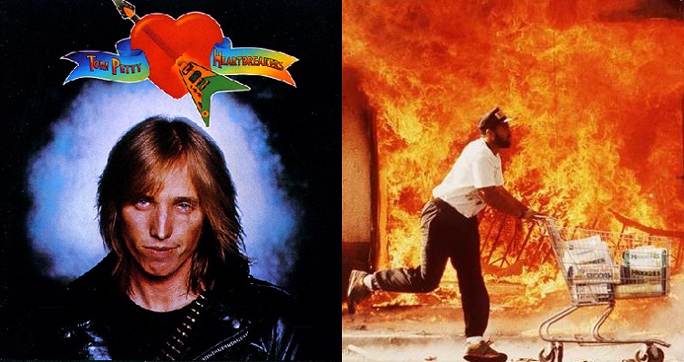 That time Tom Petty tried to stop the Rodney King riots with song….