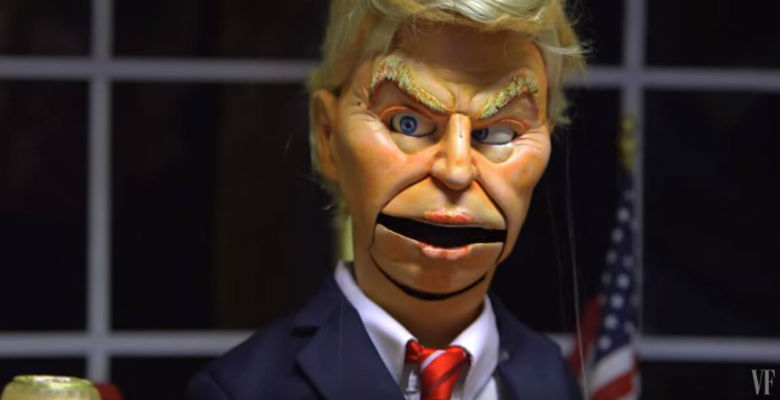 America’s worst nightmare: Donald Trump in the White House, acted out by marionettes