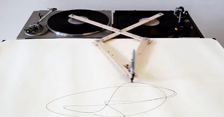 Turntablism: So there’s a Spirograph record player hack