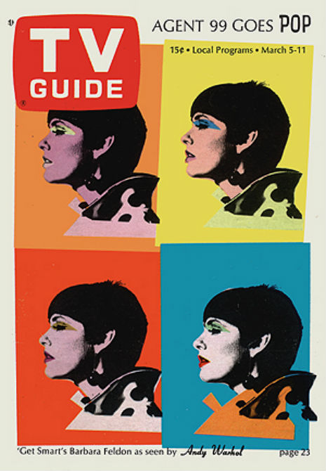 Warhol’s ‘Get Smart’ art for TV Guide