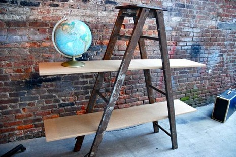 Dammit Brooklyn: ‘Upcycled’ ladder shelving unit just $395