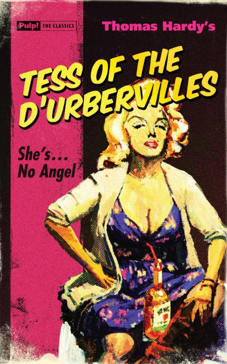 Pulp fiction: Classic works of literature with hard-boiled covers